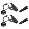 Piezo Guitar Pickup Transducer 6.35mm Transducer Piezo Pickup Tuner for Acoustic Guitar Ukulele Mandolin Part Accessory