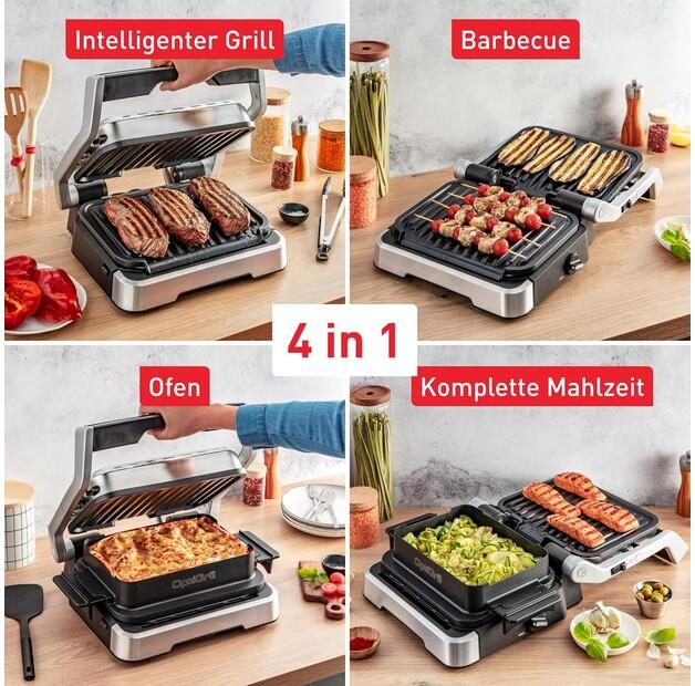 Гриль Tefal GC776D OptiGrill 4 in 1