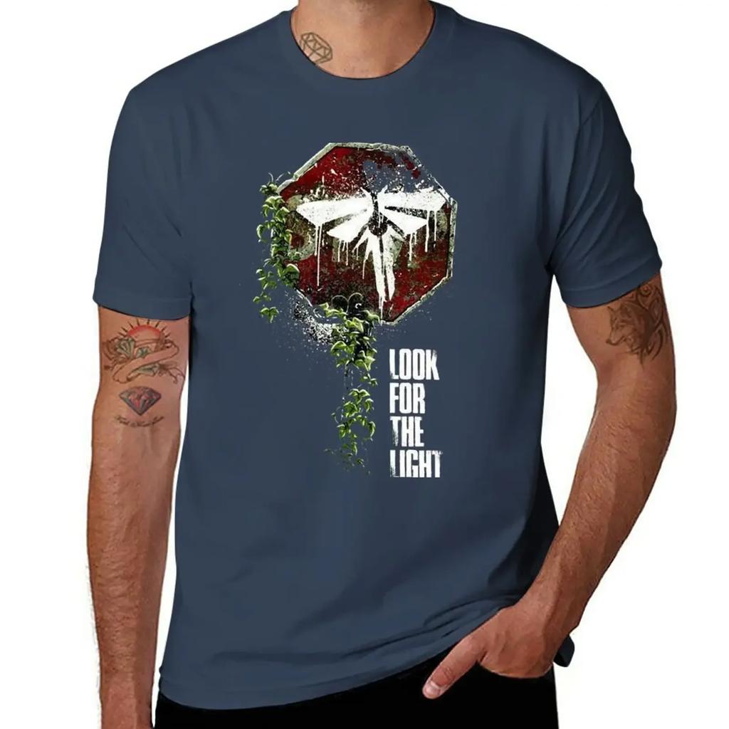 The Last of Us Joel and Ellie Family T-Shirt Sweat Boys Animal Print Plus Size Tops Mens T Shirt