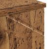 Bathroom Cabinet with Storage and Door Reclaimed Wood Look 30 x 35 x 192 cm