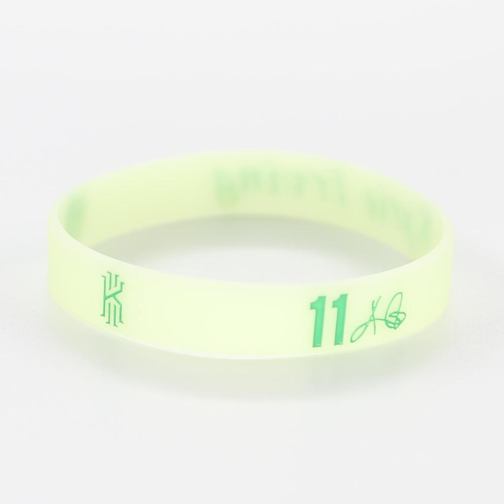 Thickened Luminous NBA Basketball Silicone Wristband: Harden, LeBron, Curry, Irving Edition