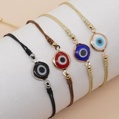 Greek Eye Lucky Red Rope String Fortune Bracelet Personality Demon Eye Bracelet Gift
