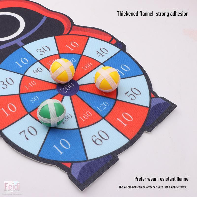 Kids' Interactive Sticky Ball Dart Board for Indoor & Outdoor Play