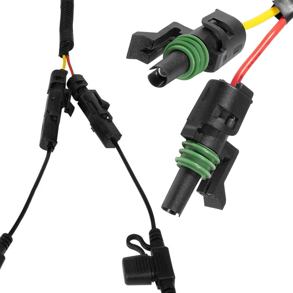 97109-0925 Daytime Running Light DRL Adapter Wiring Harness for Jeep Wrangler JL & Gladiator JT