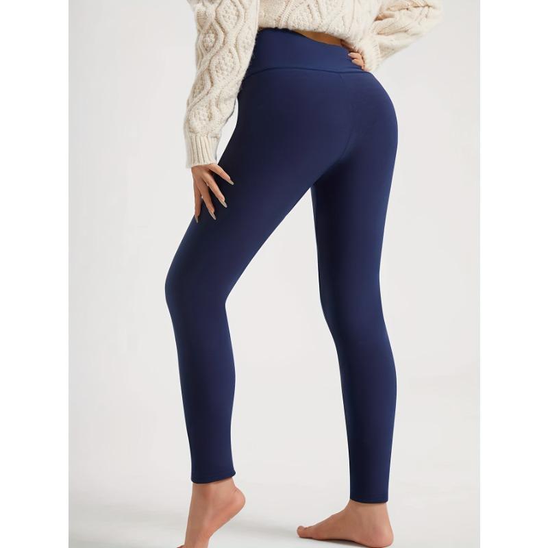 Women's Winter Warm Thickened High-Waisted Leggings  Stretchy SlimSheer Opaque Fabric for Cold Weather  Winter Leggings for Women Warm