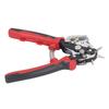 Leather Hole Punch 6 Holes 360 Degree Rotating Adjustable Margin V Shaped Knife Edge Belt Hole Puncher