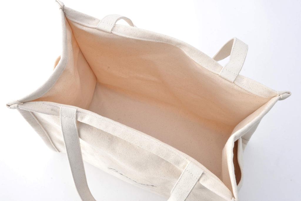 Canvas Box Tote Bag Black [Rename] -