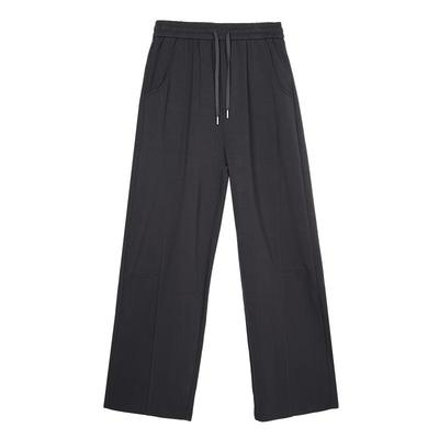 Betu Women's 2025 Autumn Casual Elastic Waist Wide-Leg Pants