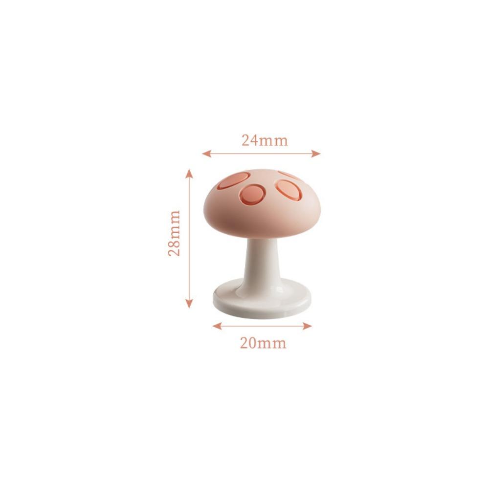 Adhesive Toilet Press Button Mushroom Shaped Toilet Presser Universal Water Tank Push Switch
