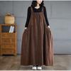 Denim Suspender Skirt For Women With High Waist And Flared Design For Spring Casual Wear