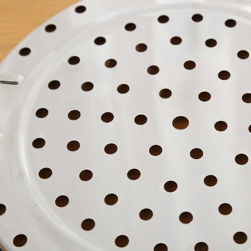 Nerezová polička na napařovací podnos Nářadí Multifunkční podnos na napařovací podnos Odolný hrnec Stojan na napařovací podnos Kuchyňské doplňky