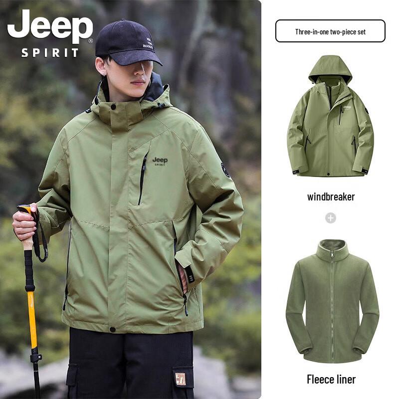 JEEP Men's Warm Outdoor & Work Jacket