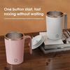 Automatic Stirring Cup Mug Rechargeable Portable Coffee Electric Stirring Stainless Steel Rotating Magnetic Home Drinking Tools