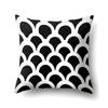 Polyester Pillow Case Geometric Home Printed Pillow Waist Cushion Cover Car Cushion Head Cushion Cover