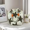 New Leopard Star Knitted Tote Bag for Women Large Capacity Bucket Bag Versatile Handbag for Commute Work and Daily Use