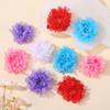 2 stuks/set Baby Meisjes Roze Kleur Haarelastiekjes Schattige Hoge Elastische Hoofdband voor Kinderen Lente Festival Vakantie Haaraccessoires