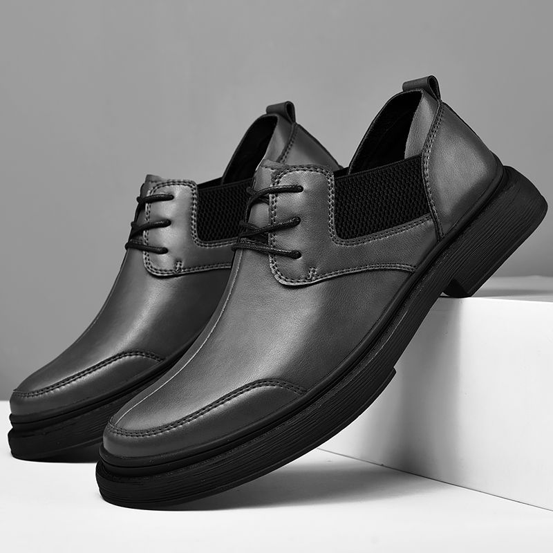 

Кожаная обувь Мужская повседневная кожаная обувь 44