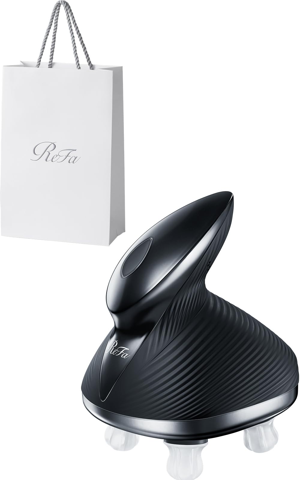 Храните ReFa HEAD SPA в оригинальной сумке для покупок MTG Уход за кожей головы Массаж кожи головы Уход за кожей головы [Официальное эксклюзивное предложение] (черный) чёрный