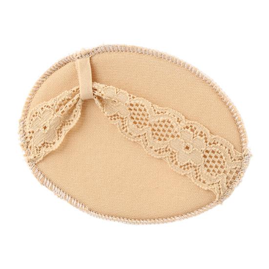 1 par blonder usynlige sklisikre høyhælte sko puter forfot halv yard pute