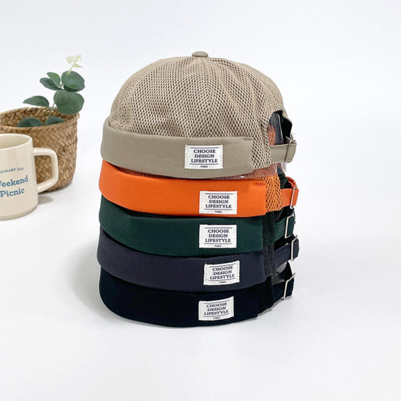 

Men s and Women s Summer Street Mesh Watch Cap Hat C7009_Beige