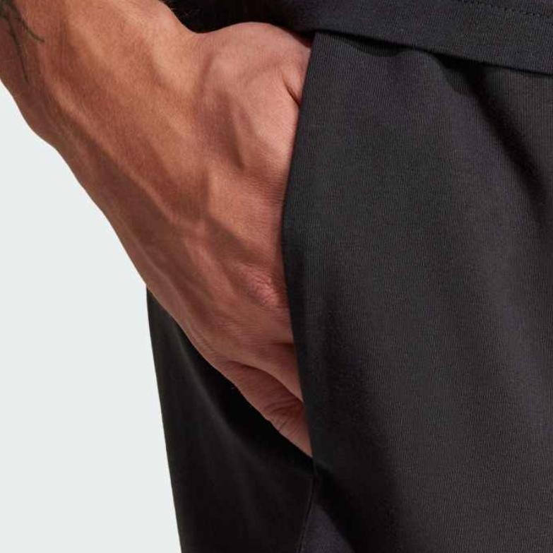 adidas Comfortable Fashionable Trendy Versatile Solid Color Casual Shorts Men Shorts Black JE9012