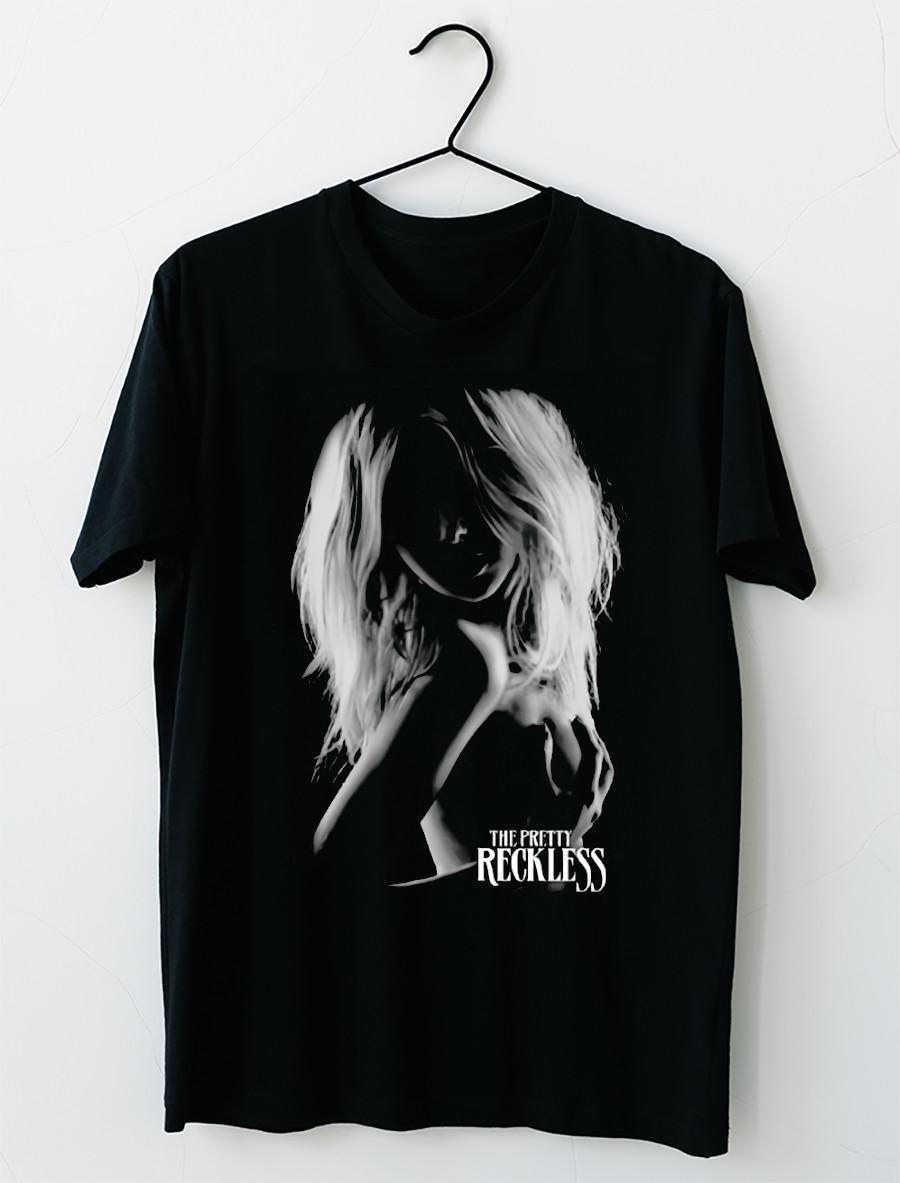 New Vtg The Pretty Reckless Black Short Sleeve Size S To 5XL Shirt MI129 S разноцветный