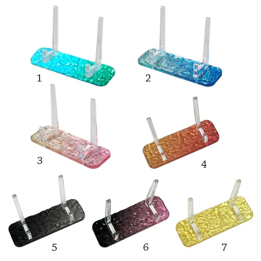 Water Ripple Picture Frames Holder Bracket Home Decor Durable Plate Holder Stand