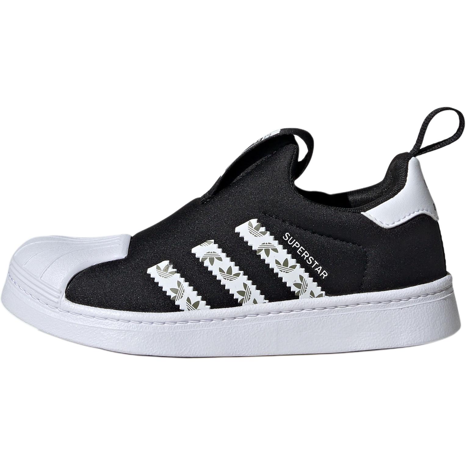 

Adidas Originals Superstar 360 Comfortable Versatile Durable Low-Top Kids Skate Shoes Kids Sneakers Black White IH3049 28