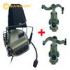 EARMOR Tactical Headset M11 Active Shooting Earmuffs Helmet Headset with Helmet Rail Adapter DIY Helmet Mount Headset