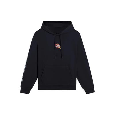 Li-Ning Sweatshirt à manches longues avec écusson logo Série Sportive Tendance Unisexes Noir AWDS921-3
