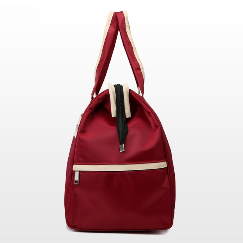 2025 Neue Einfache Mode Tourentasche Freizeit Kurzstrecken Reisegepäcktasche Oxford Wasserdicht Große Kapazität Sport Fitness Tasche Unisex Yoga Tasche