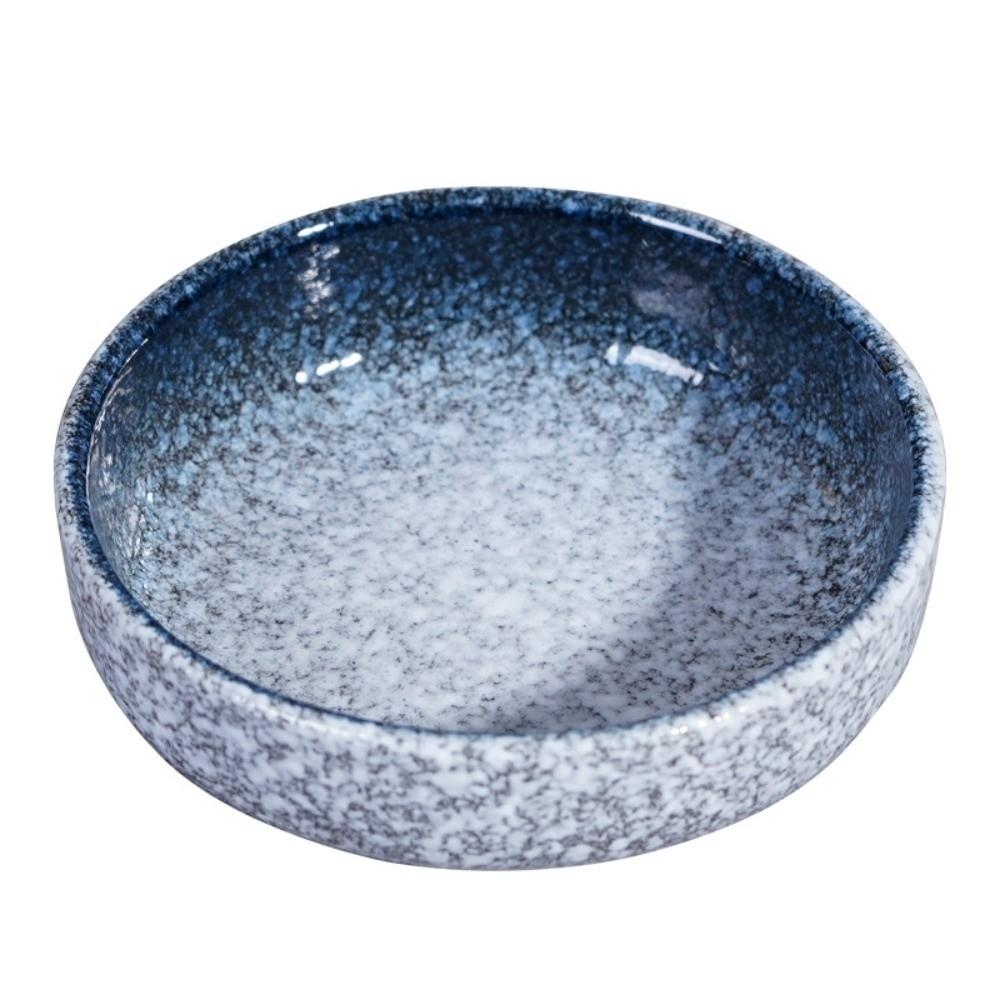 Ceramic Sauce Dish Round Dipping Bowl Japanese Style Ceramic Plate Hot Pot