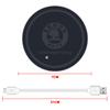 DYZ5 LED Car Cup Holder Light Luminous Coaster Water Cup Pad For Skoda Octavia Rapid Kodiaq Karoq Fabia Kamiq Superb Derivative