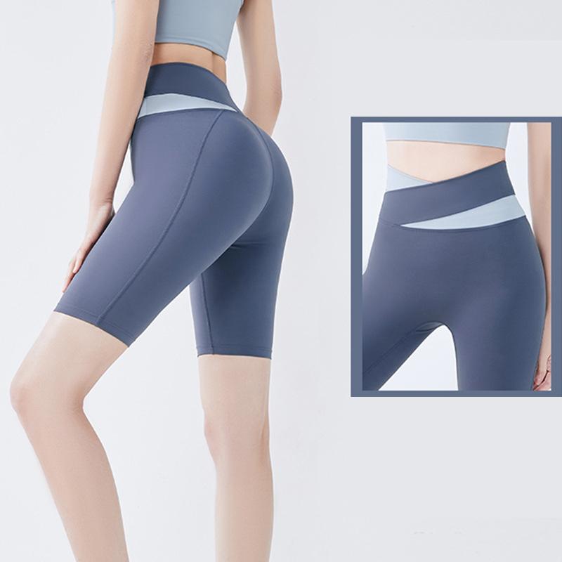 Sportovní šortky Fitness Dámské Letní šortky na jógu Tělocvična s vysokým pasem Five Points šortky Fitness legíny Běžecké fitness kalhoty Jóga šortky