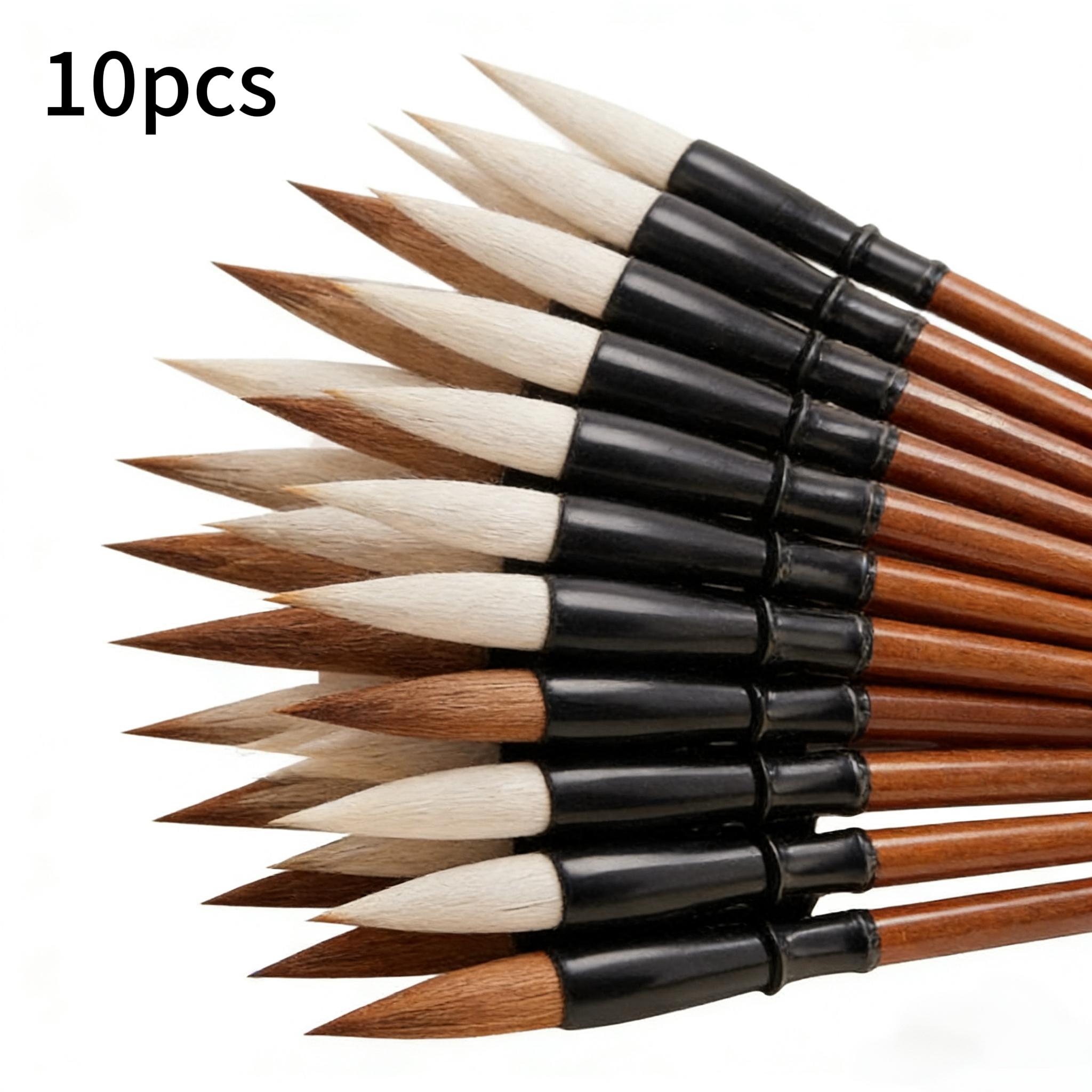 

10pcs/1set High Quality Chinese Painting Brush Pen School Special Brush Pen Chinese Style Brush Pen Art Supplies Painting Pen