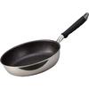 Hokuriku Alumi Frying Pan 26cm Lightweight Aluminum IH Compatible Made Japan Depth 6.5cm Deep Wide Base Convenient Shape Various Cooking Spinning Edge