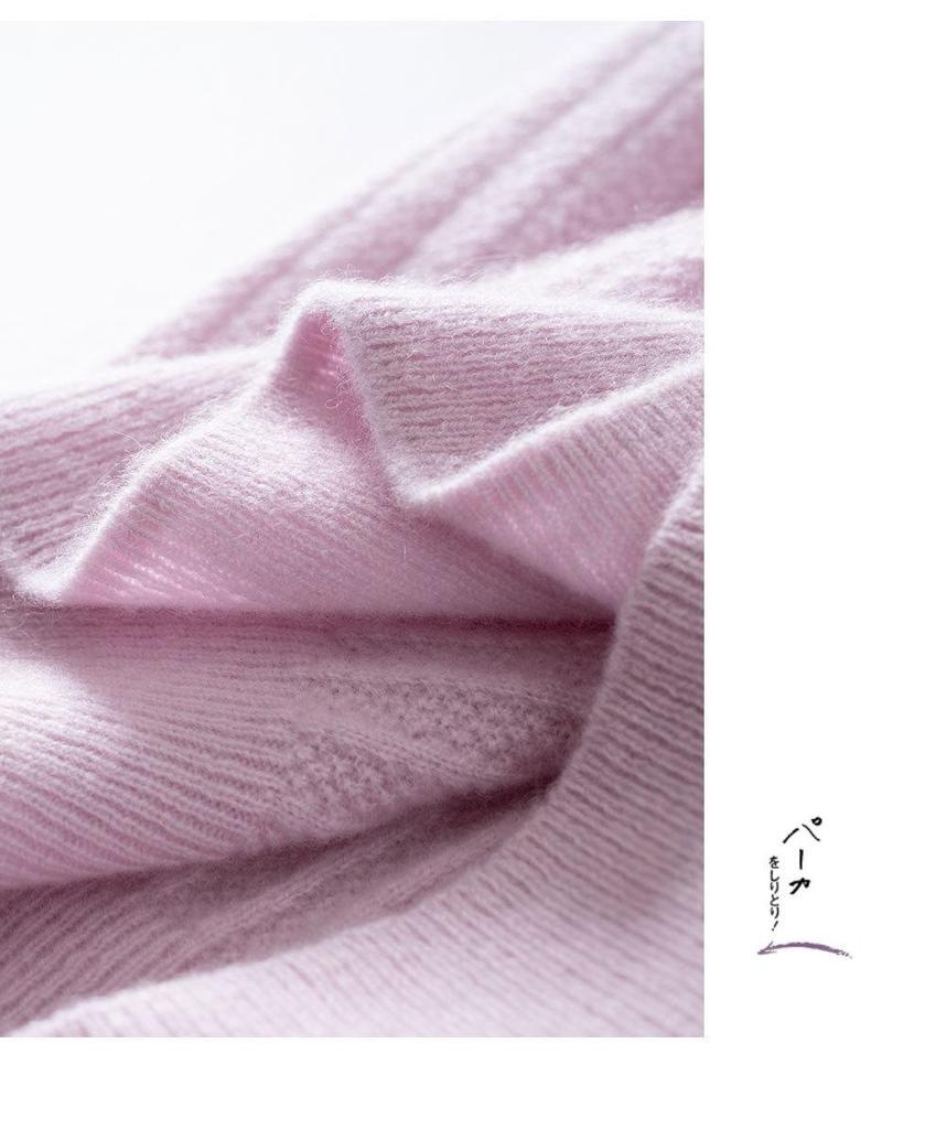 Women's 100% Pure Cashmere Round Neck Sleeveless Knit Vest for Autumn/Winter