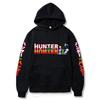 Anime Hunter X Hooded Sweatshirt Men Women Cotton-Lined Long Sleeve Pullover Streetwear Style