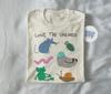 Unisex T Shirt – Love the Unloved Pigeon, Rat, Snail, Worm, Frog Art