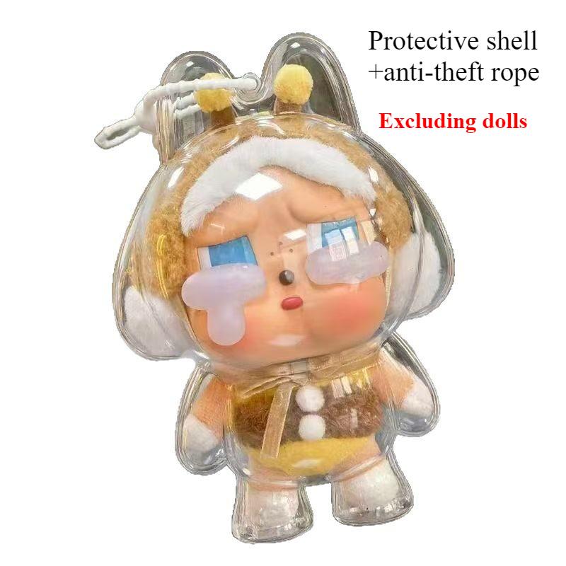 

Crybaby Protective Case Tear Series Transparent Acrylic Hard Shell Dust Cover+anti-theft Rope чистий