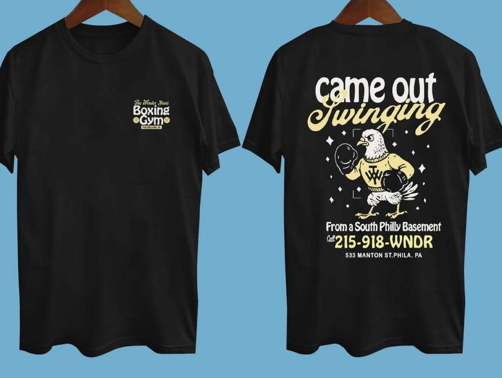 Футболка The Wonder Years Band Came Out Swinging 2 Сторона D Полный Размер S-5XL Унисекс Футболка XL