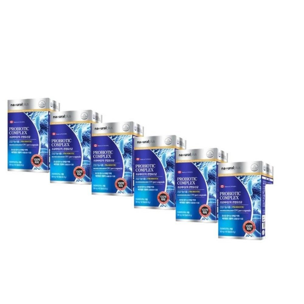 Warmth Balance, Bowel Movement Aid, Probiotics, 6 Boxes (60 Tablets)