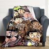 1pc Mr. Bean Adventures Flannel Throw Blanket HD Printed Lightweight Soft Warm All Season Blanket for Sofa, Bed, Travel, Camping Machine Washable