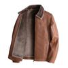 New shearling fleece jacket: trendy, stylish, lightweight business casual with a square neck
