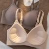 Bügelloser Push-Up-BH für Damen - Weiches Lift-Design, Nahtlose Raffung, Entwickelt für kleine Brüste, Verstellbare Träger