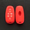 Silicone Car Key Cover Case 7 Button Key Case For Hyundai Sonata Smart 2019 Nexo 95440-M5000 Remote Control Silicone Key Case