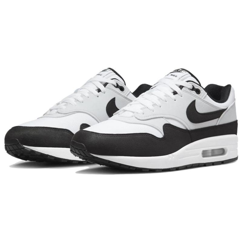 Nike Air Max 1 White Black Sneakers Casual Shoes FD9082-107