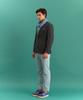 Panicale Charcoal Cotton Linen Jacket