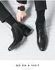 Men's Korean Style Mid-Calf High Heel Leather Boots - Pointed Toe Hairstylist Business Shoes