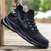 New High Quality Work Safety Shoes Sneakers Ultra-light Soft Bottom Men Breathable Anti-smashing Steel Toe Work Boots For Mens